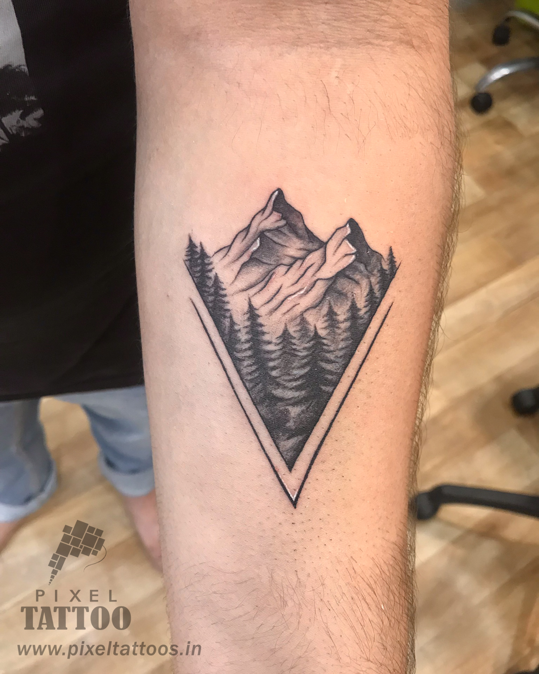 Mountains tattoo